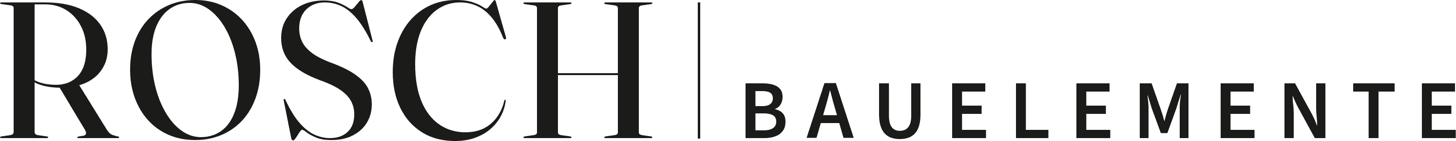 Rosch Bauelemente